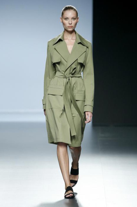 Fashion women's trench coats.