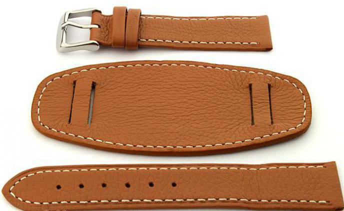 leather watchband