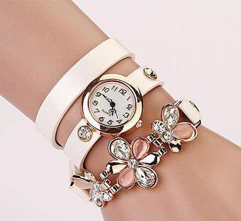 relógios com pulseira de couro feminino