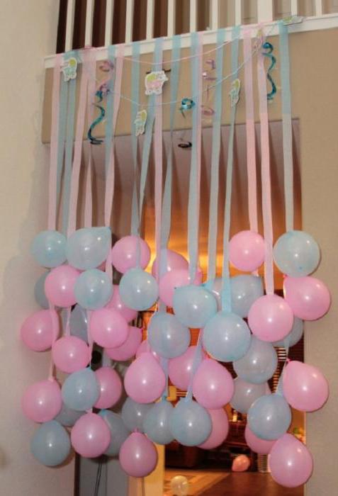 garland bir çocuğun doğum günü için kendi elleriyle dekor fikirleri