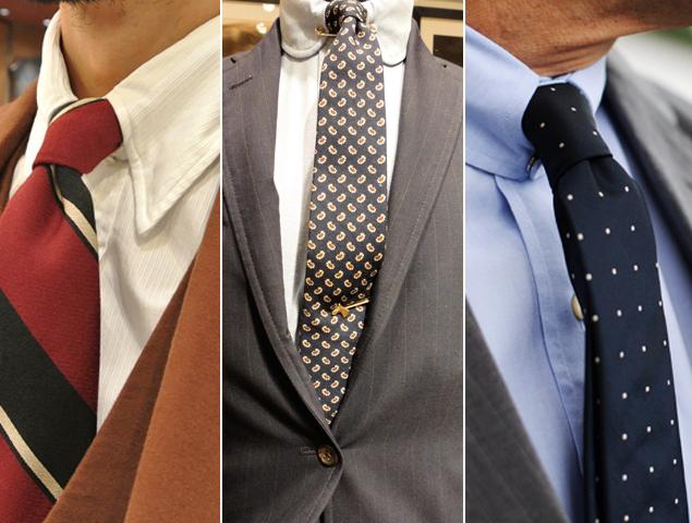 How to choose a tie under a shirt