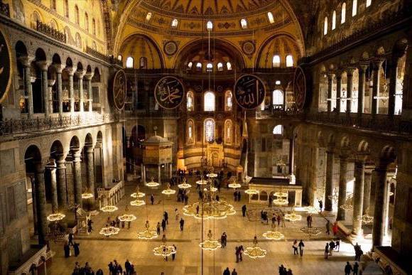 圣索菲亚在君士坦丁堡，伊斯坦布尔