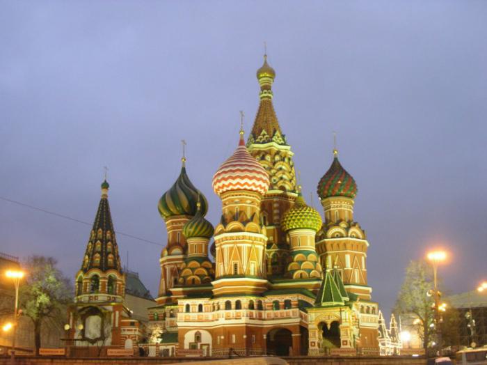 welche Denkmäler gibt es in Russland