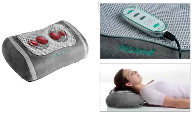 масажна подушка для шиї і плечей фото