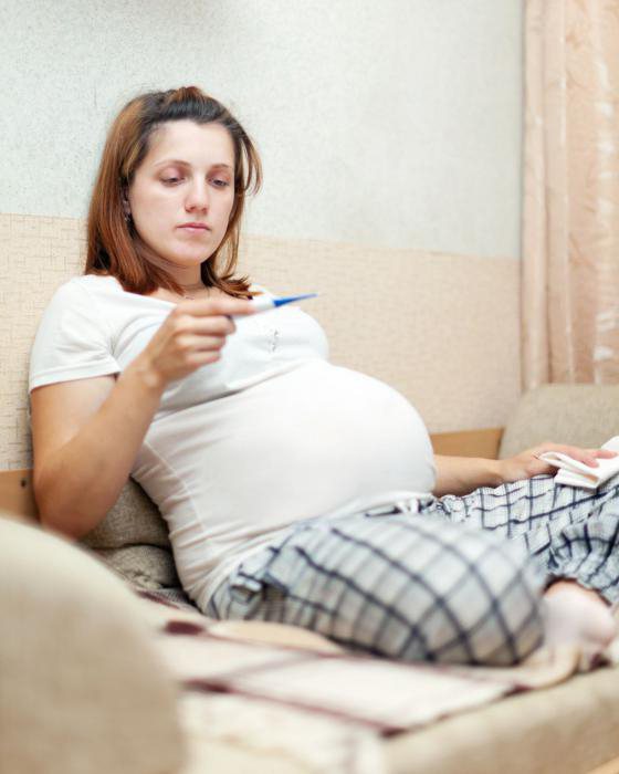 la prevención del resfriado durante el embarazo 3 trimestre