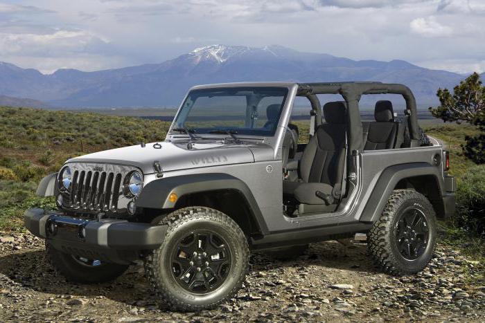 Автомобиль Jeep: модельдер қатары