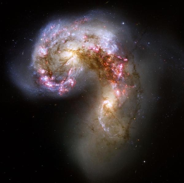 view of the structure of galaxies