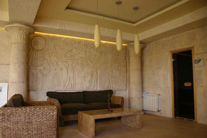 Egyptian style in the interior