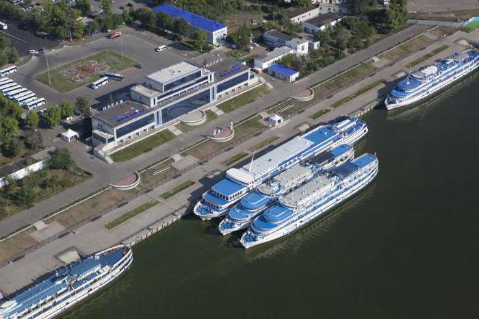 River port (Kazan): the tour