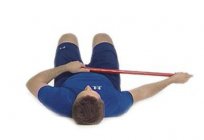 A set of exercises with gymnastic stick. Exercise with a stick for children