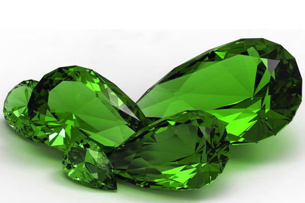 a pedra preciosa esmeralda