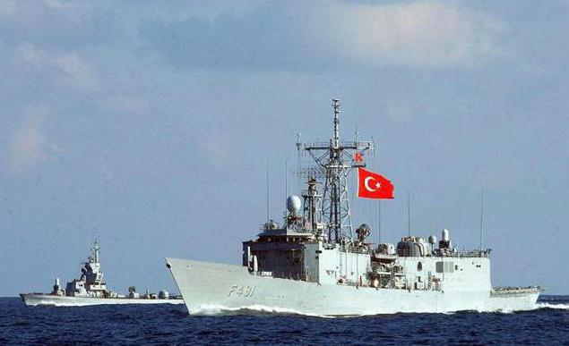 Schiffe der KRIEGSMARINE in der Türkei