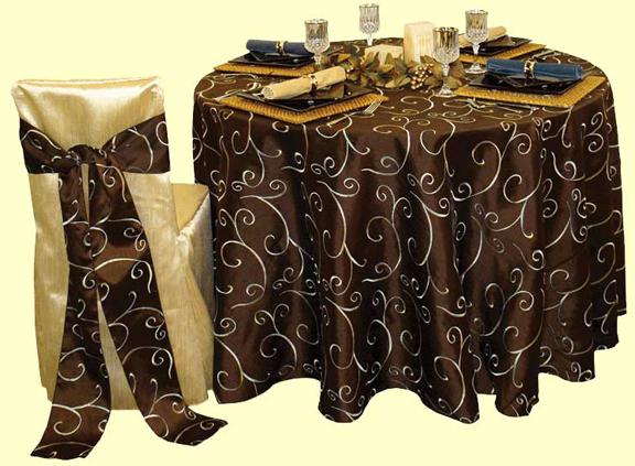 Expensive tablecloth