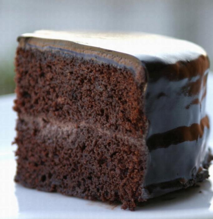 chocolate cake on the boiling water recipe