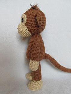 monkey amigurumi crochet DIY diagram