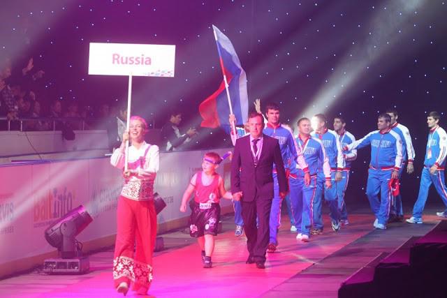 la federación de boxeo de rusia con las reglas de competencia