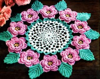नैपकिन crochet 3