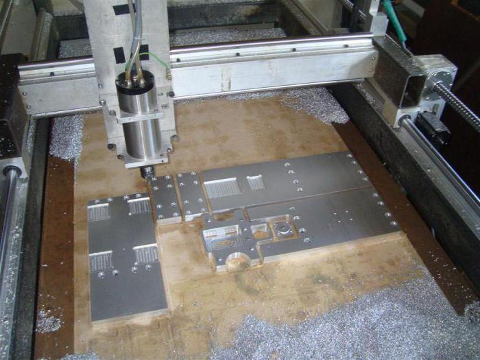 milling aluminium on a homemade CNC