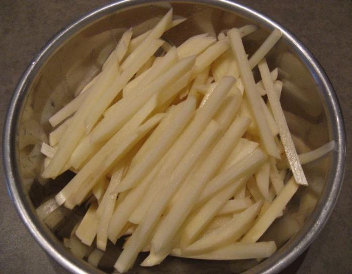 batatas fritas receita