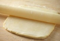 Roll dough with cheese: recipe