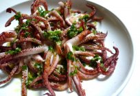 Los platos de calamares: deliciosas recetas. La sopa de calamar. Aperitivo de calamares