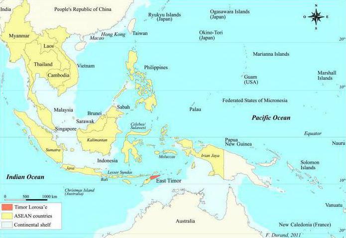 Große Sunda-Inseln: Beschreibung, Foto