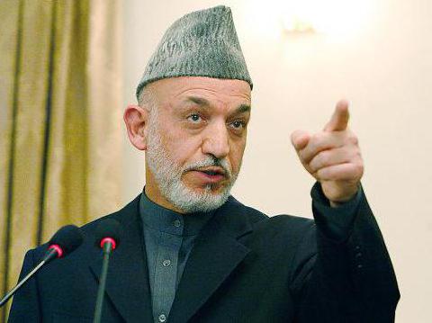 Hamid Karzai die Nation