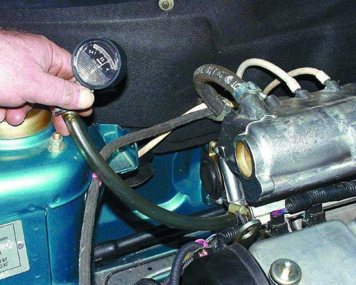 Fuel pressure gauge