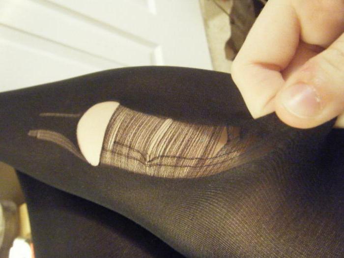 How to break up tights