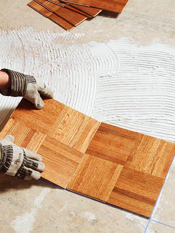 how to make parquet floors