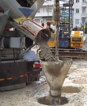 construction of pile Foundation