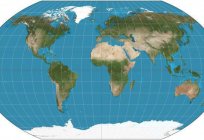 Azimuthal projection: definition, types and classification
