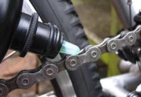 Temsil makinası zincir temizlemek için bir bisiklet?