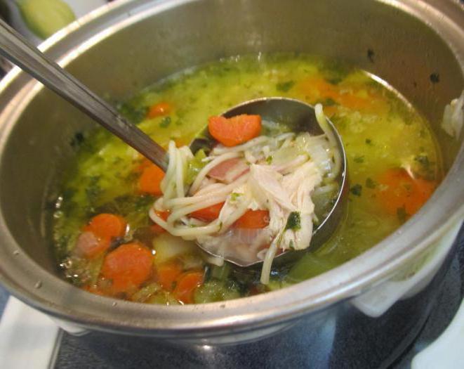 Який суп приготувати на обід з курки