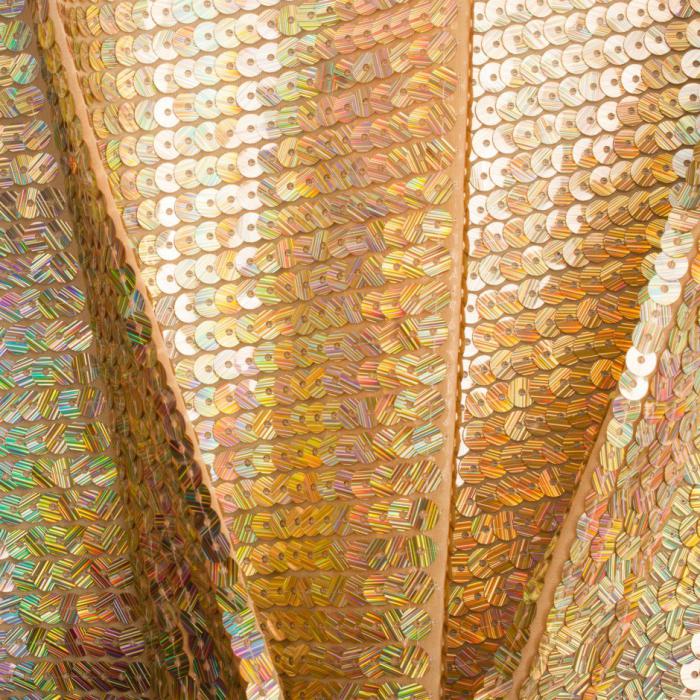 fabric with sequins