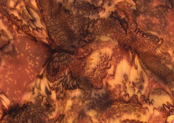 manchas de la tela de un color marrón