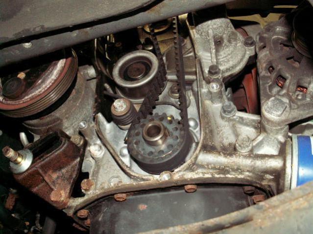 replacing timing belt on hyundai accent