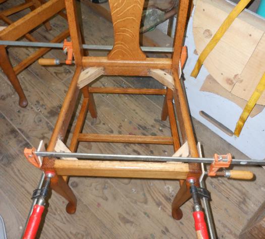як відремонтувати стілець