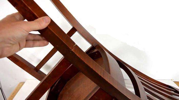how to restore the leg of a chair