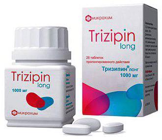 тризипин қолдану жөніндегі нұсқаулық таблетка
