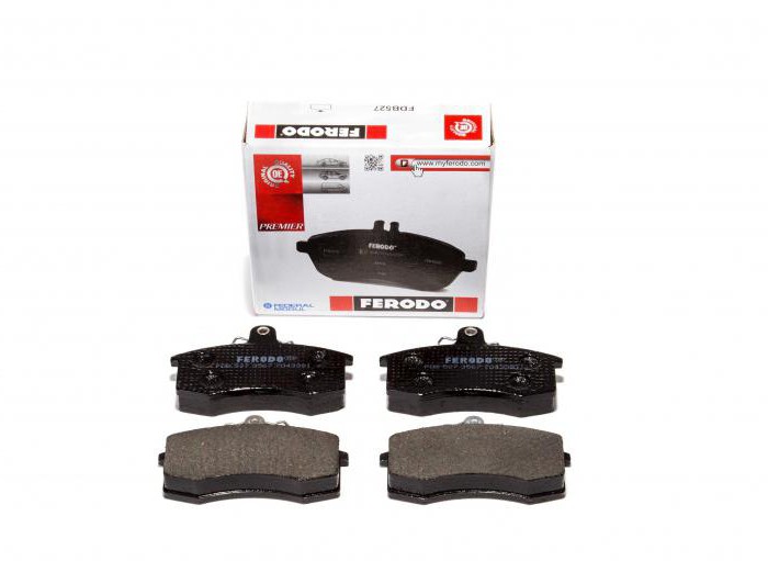 front brake Pads VAZ 2110