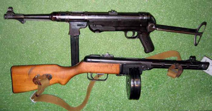 submachine gun MP 40