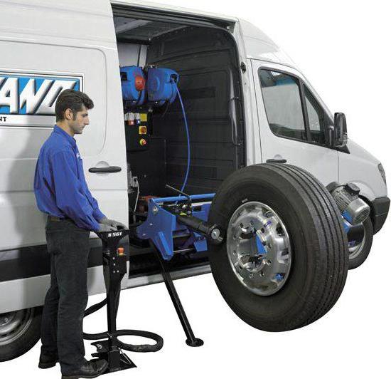 equipment for truck tire