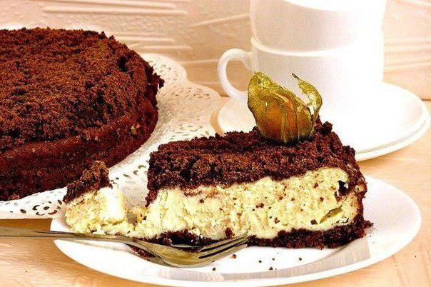 Ciasto czekoladowo-twaróg