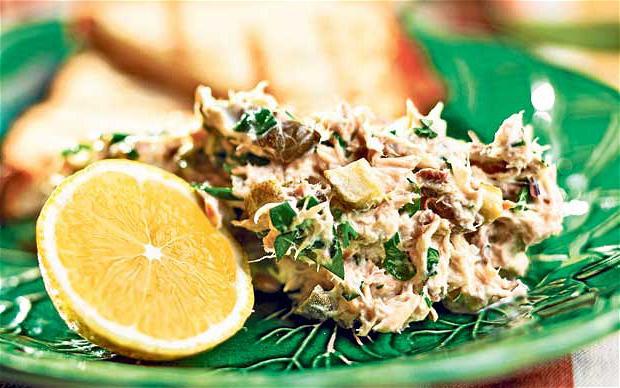 Rezept-Salat aus Dosen Makrele