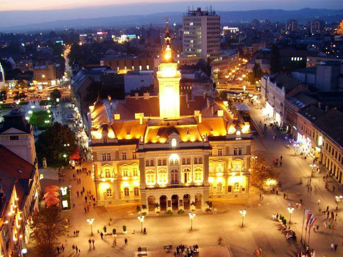the main city of Serbia