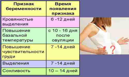 Acerca de los síntomas del embarazo