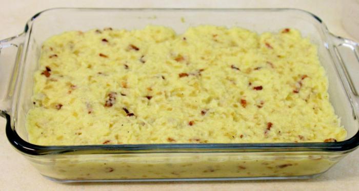 potato pudding in slow cooker