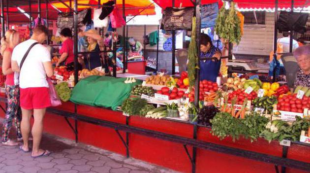 Anapa中央市場