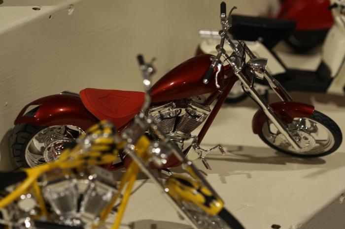 las selecciones del modelo de motocicleta